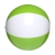 BeachBall strandbal (28 cm) wit/groen
